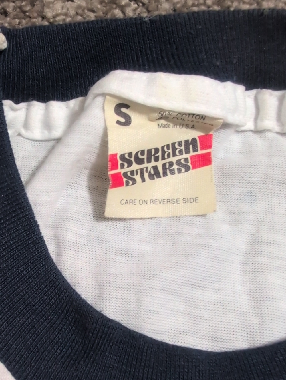 Authentic Vintage Ringer Tee - Picture 2 of 2